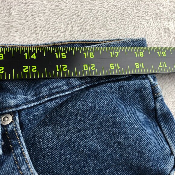 Wrangler Men Jeans Size 38x30 Classic Blue Denim Straight Leg Casual Medium Wash - Picture 5 of 15